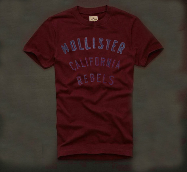 Hollister Hombres De Cuello Redondo Corto Remera HCO4198